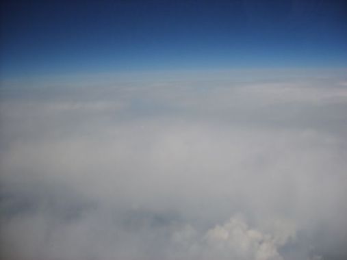 Über den Wolken... (Flug nach Irland)