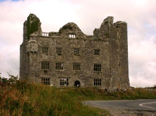 Ruine: Lemaneagh Castle (on the crossroads of Corofin and Kilfenora in County Clare)