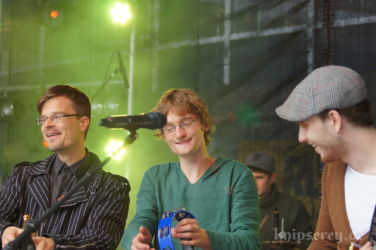Anna Partué im September 2013 auf dem Ernst-Abbe-Platz in Jena
