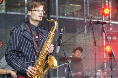 Anna Partué im September 2013 auf dem Ernst-Abbe-Platz in Jena
