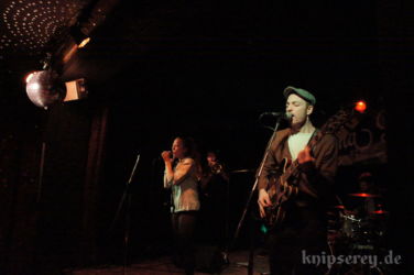 Anna Partué im Februar 2015 im Café Wagner in Jena