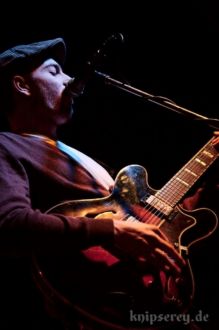 Anna Partué im Februar 2015 im Café Wagner in Jena