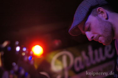 Anna Partué im Februar 2015 im Café Wagner in Jena
