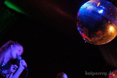 Anna Partué im Februar 2015 im Café Wagner in Jena