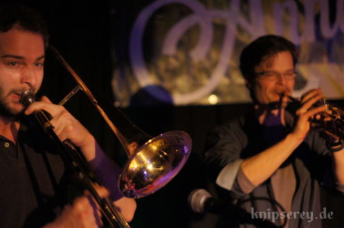 Anna Partué im Februar 2015 im Café Wagner in Jena