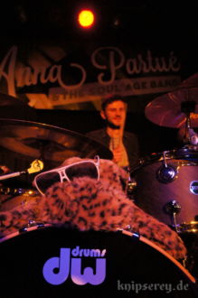 Anna Partué im Februar 2015 im Café Wagner in Jena
