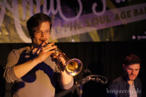Anna Partué im Februar 2015 im Café Wagner in Jena