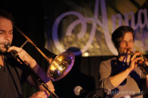 Anna Partué im Februar 2015 im Café Wagner in Jena