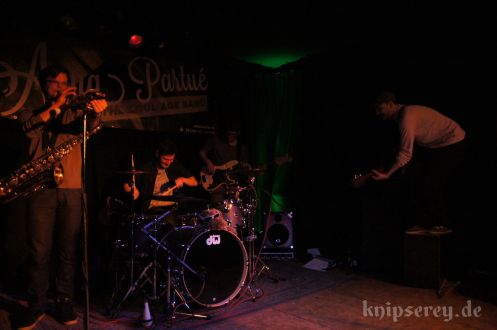 Anna Partué im Februar 2015 im Café Wagner in Jena