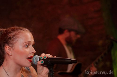 Anna Partué im Mai 2015 im Rosenkeller in Jena