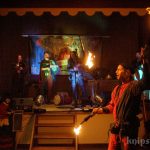 Feuershow mit Gaukler Kasper