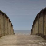 Am Strand von Munkmarsch - Brücke auf dem Weg in Richtung Keitum Am Strand von Munkmarsch - Brücke auf dem Weg in Richtung Keitum