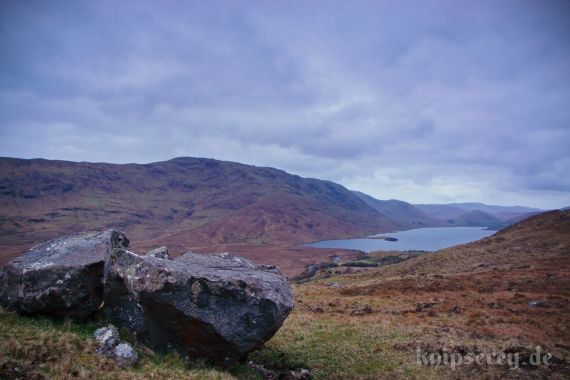 Blick auf den Lough Nafooey