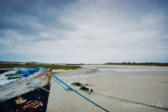 Boot am Strand