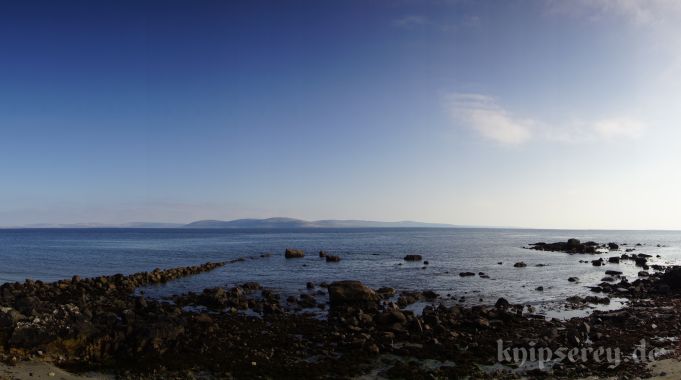 kurze Strand-Pause auf dem Weg nach Galway
