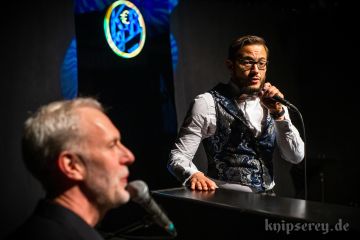 Moderatoren Harold McMillen und Stefan Jaschek